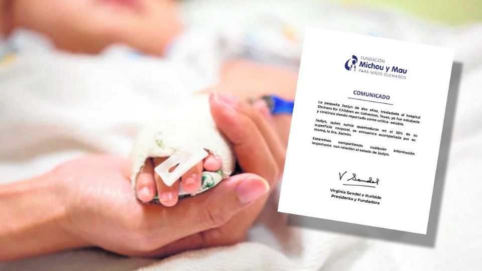 La fundación aclaró que la niña no ha empeorado