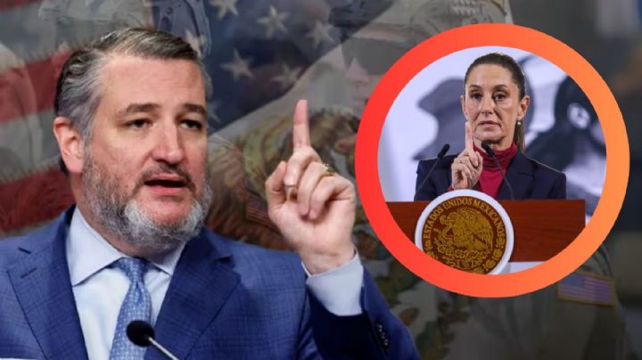 Sheinbaum responde a Ted Cruz: México no aceptará intervención militar de EU contra el narco