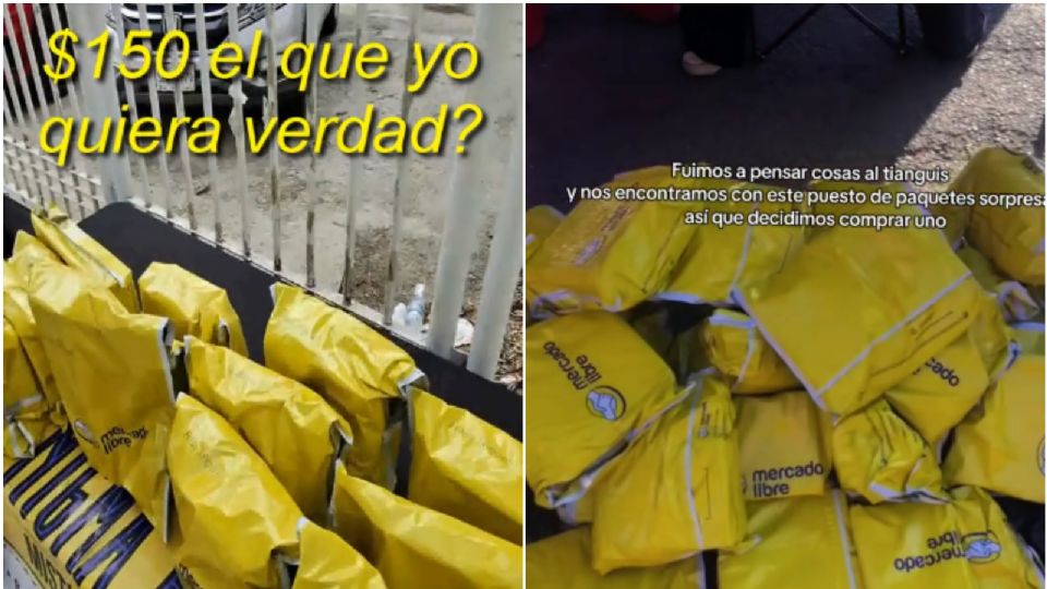 Así funcionan los 'paquetes olvidados' de Mercado Libre que venden en la calle