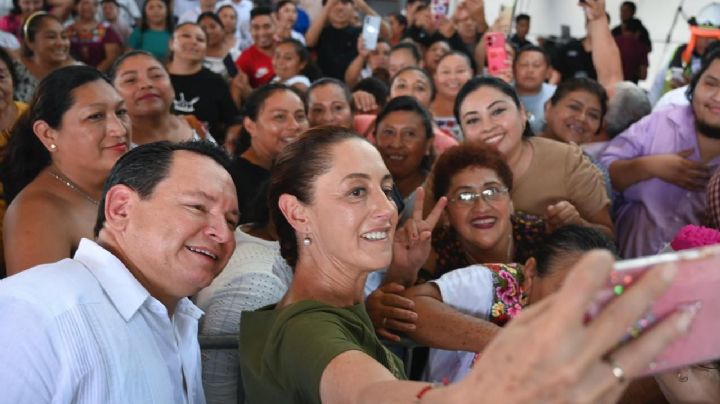 Sheinbaum anuncia construcción de PILARES en Yucatán y refuerza Programas del Bienestar