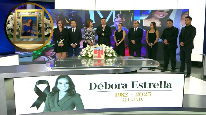 TELEDIARIO dedica noticiero a Débora Estrella; así fue el emotivo homenaje a la conductora | VIDEO