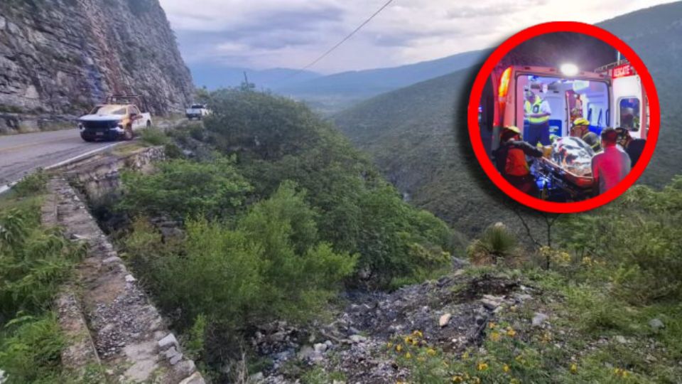 La falta de señal telefónica en el área dificultó las labores de coordinación de rescate de los accidentados en esta parte de la sierra