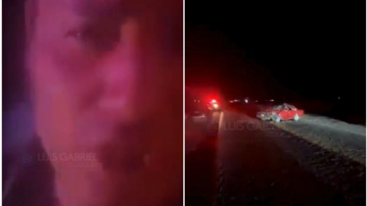Reportero cubre accidente vehicular y se quiebra en vivo; los heridos eran sus hijos | VIDEO