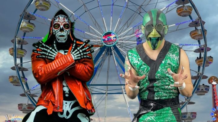 Lucha Libre en Nuevo Laredo: La Parka y Mr. Iguana llegan esta noche a Expomex