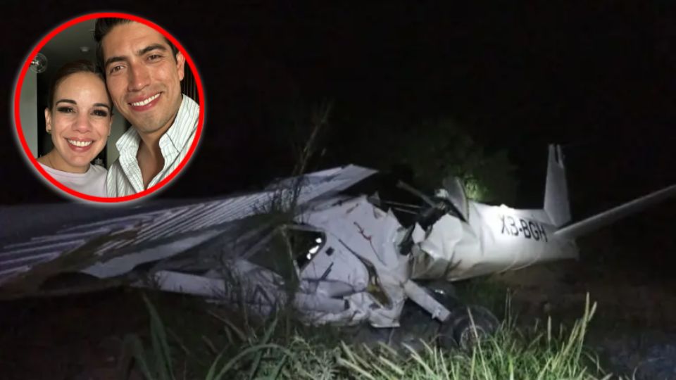 La avioneta, en la que viajaban Estrella, perdió el control y se estrelló en la zona del Parque Industrial Ciudad Mitras