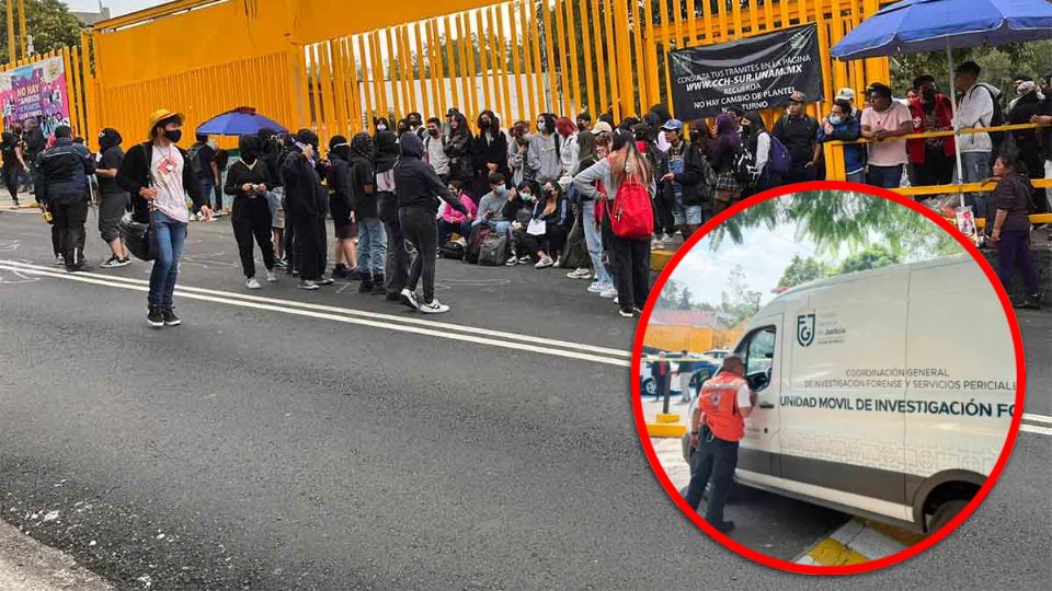 El atacante llegó por detrás de su víctima, mientras se encontraba comiendo con su novia