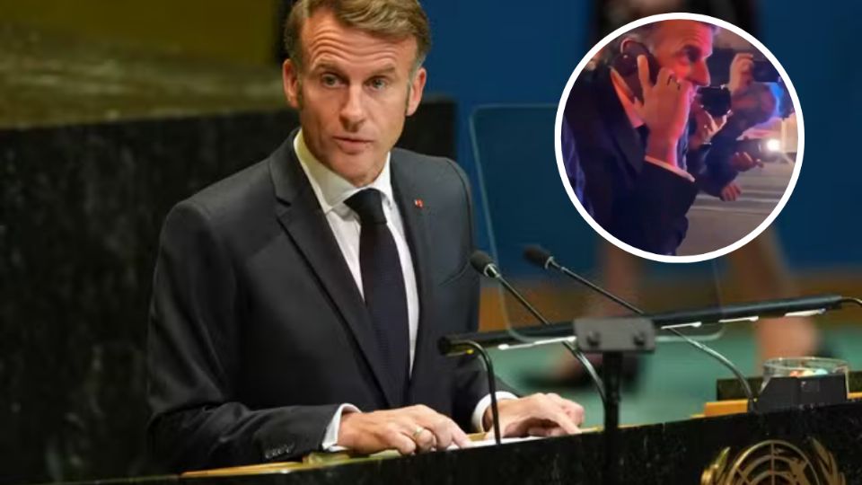 La escena ocurrió en las calles de Nueva York