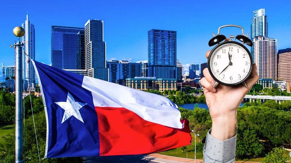 Se aproxima el cambio de horario en Texas