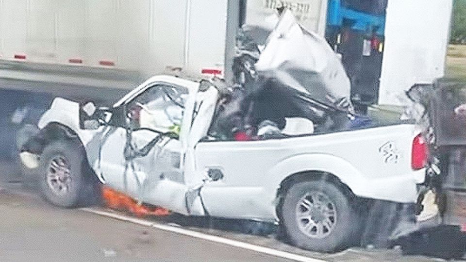 Dos personas perdieron la vida en el fatal accidente