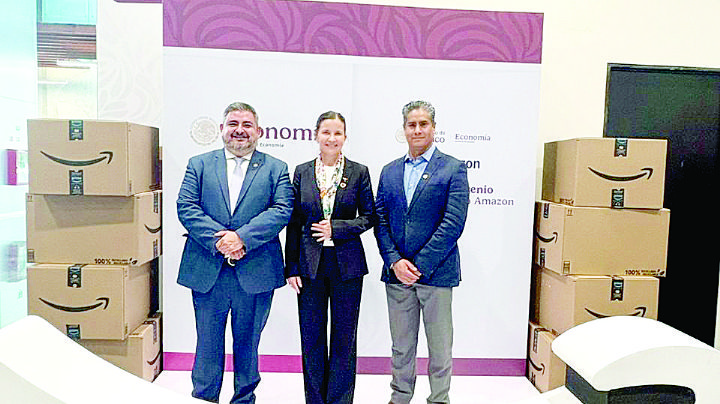 Impulsa Economía distintivo Hecho en Tamaulipas con Amazon