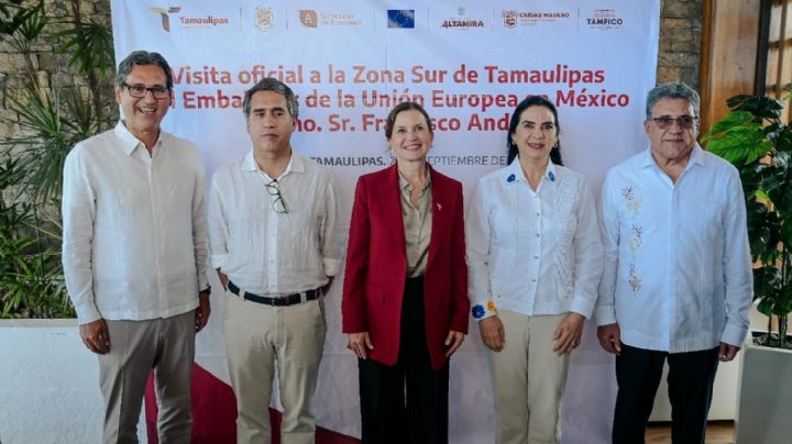Embajador de la Unión Europea fortalece relación con Tamaulipas en visita al sur del estado