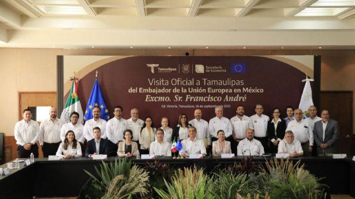 Embajador de la Unión Europea destaca condiciones de seguridad en Tamaulipas