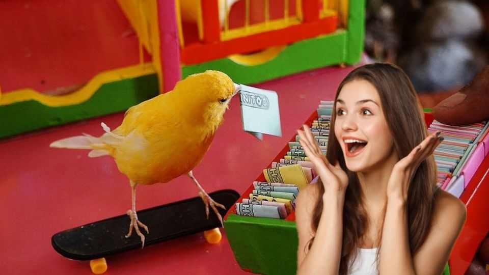 El pajarito de la suerte.