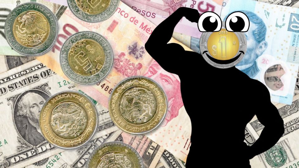 El peso mexicano continúa fortaleciéndose frente al dólar