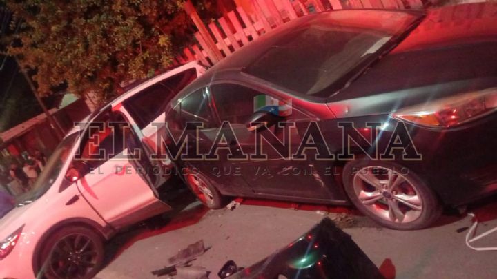 Mujer lesionada tras brutal choque en la colonia Palacios; responsable huyó del lugar