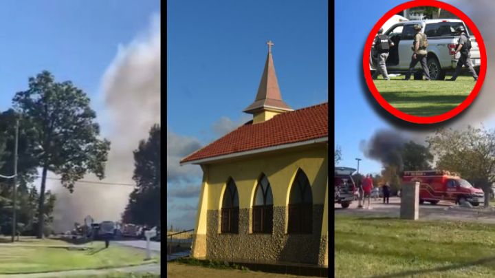 Tiroteo en iglesia de Michigan: varios heridos y un incendio desatado en el lugar