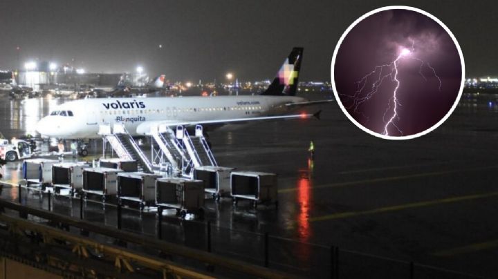 Rayo cae en torre de control del aeropuerto de la ciudad de México; usuarios se vieron afectados