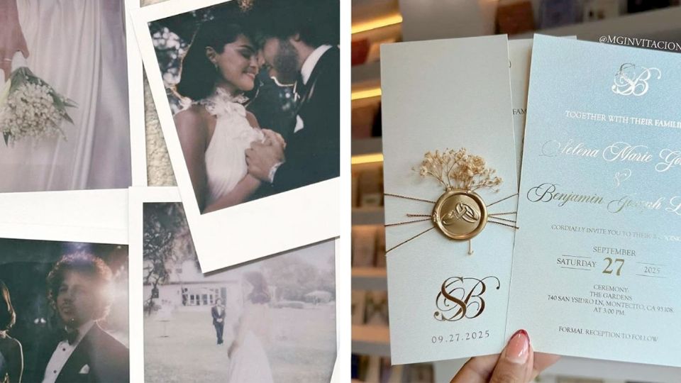 Selena Gomez dijo sí en el altar