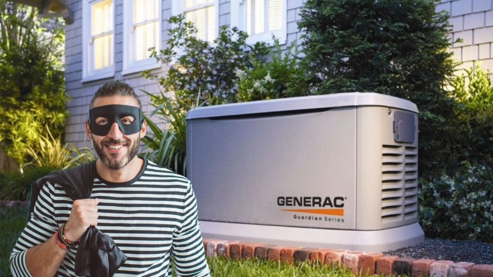 El hombre se robó una planta de luz sin presiones