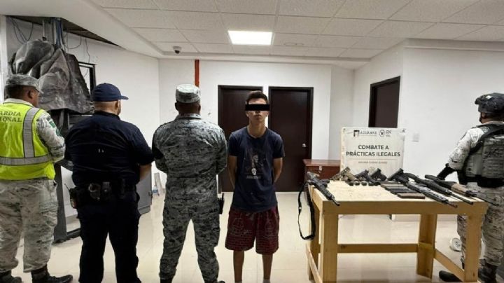 'El Junior' quiso contrabandear armas largas a México; asegura tener ciudadanía estadounidense