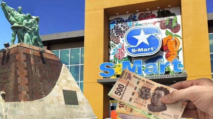 En S-Mart de Nuevo Laredo, con mil pesos, puedes comprar todo esto de despensa