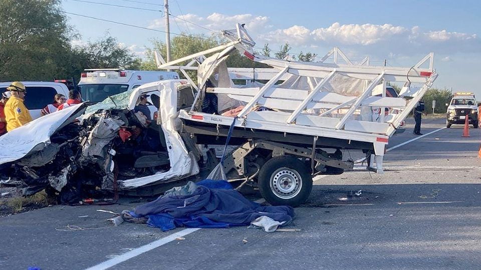 La 'estaquitas' quedó destrozada