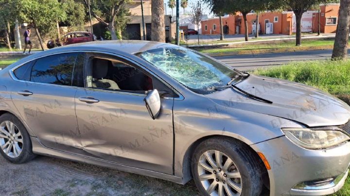 Nuevo Laredo: ciclista es embestido por auto en Paseo Colón; se lo llevan herido al hospital