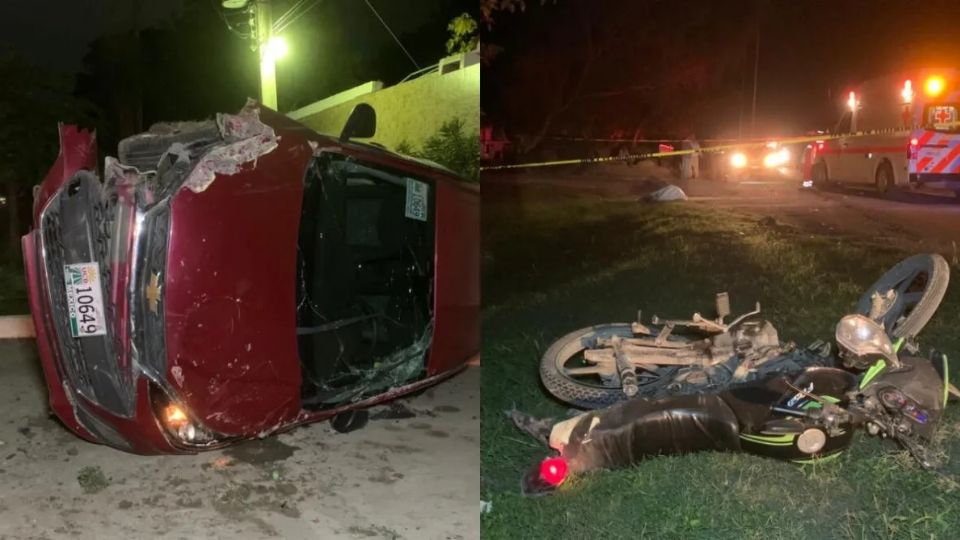 Un motociclista falleció.