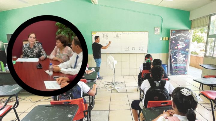 'Lo resolveremos': atiende alcaldesa de Nuevo Laredo a padres y directivos de primarias que no tienen luz