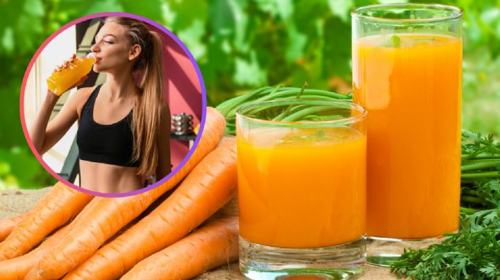 Beneficios de tomar jugo de zanahoria y cúrcuma; lo que dice la ciencia sobre esta poderosa combinación
