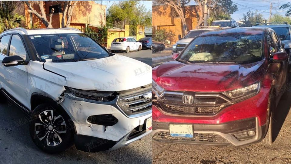 Accidente en la colonia Jardín