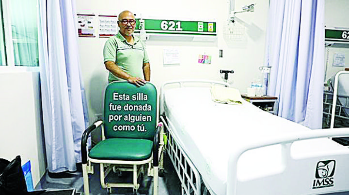 IMSS: buscan adquirir 1,600 sillas-cama de acompañamiento a cuidadores de pacientes