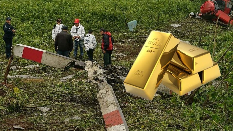 Los lingotes de oro no aparecen