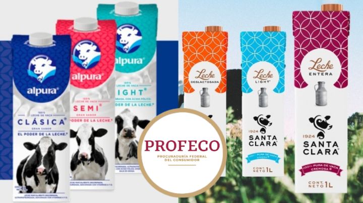 Profeco: Santa Clara o Alpura, ¿cuál es la mejor leche deslactosada?