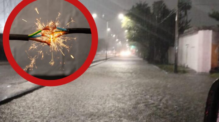Hombre pierde la vida tras electrocutarse durante intensas lluvias; quiso sacar el agua de su casa