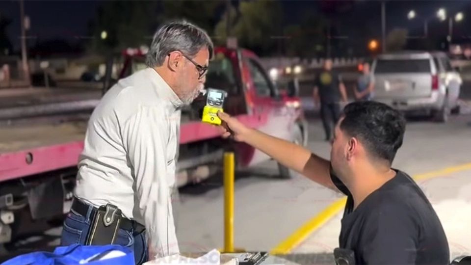 El cura no superó la prueba y enviaron a su auto al corralón