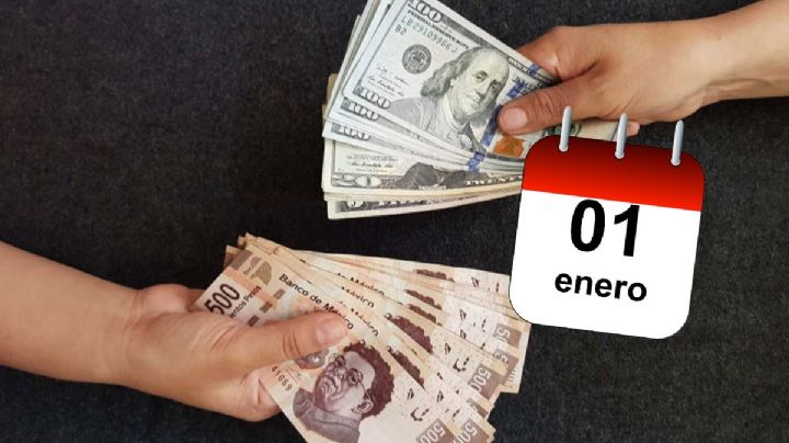 Peso mexicano arranca el Año Nuevo con el pie derecho; tipo de cambio HOY 1 de enero de 2025