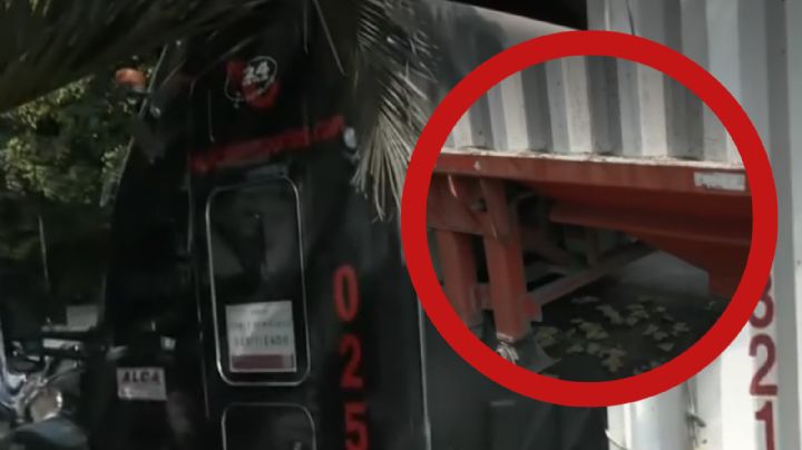 Tráiler aplasta a repartidor de tortillas y lo mata; testigos hicieron rapiña