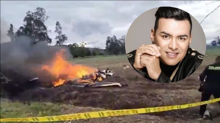 Muere famoso cantante en accidente aéreo; la avioneta quedó completamente calcinada | VIDEO