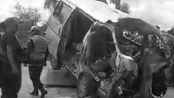 Fatal accidente deja 11 muertos; camioneta era conducida por menor de edad