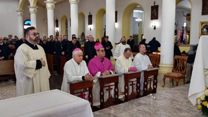 Comunidad católica de Nuevo Laredo vive evento histórico; nuevo obispo jura fidelidad