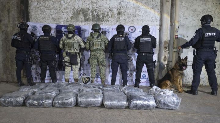 Aseguran 17 kilos de metanfetamina en Guanajuato; Gabinete de Seguridad no da tregua a delincuentes