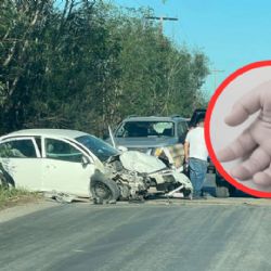 Muere niña de 6 años en fatal accidente en Matamoros; iba a la escuela con su mamá