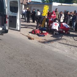Mujer en silla de ruedas y joven son violentamente arrollados en Reynosa; acusan encubrimiento a conductora