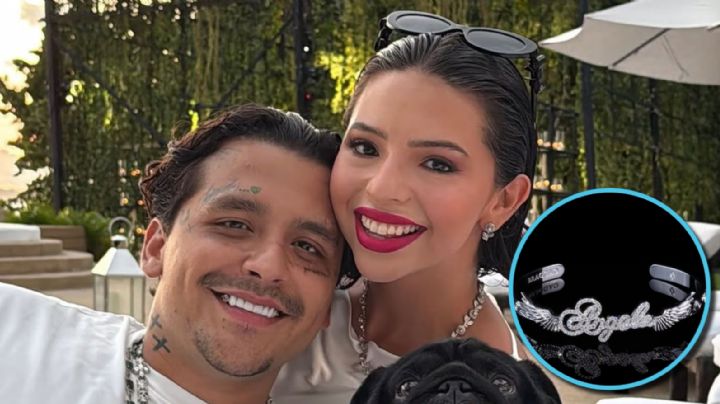 ¿Problemas en el paraíso? Christian Nodal regala lujoso brazalete de diamantes a Angela Aguilar; este sería su costo