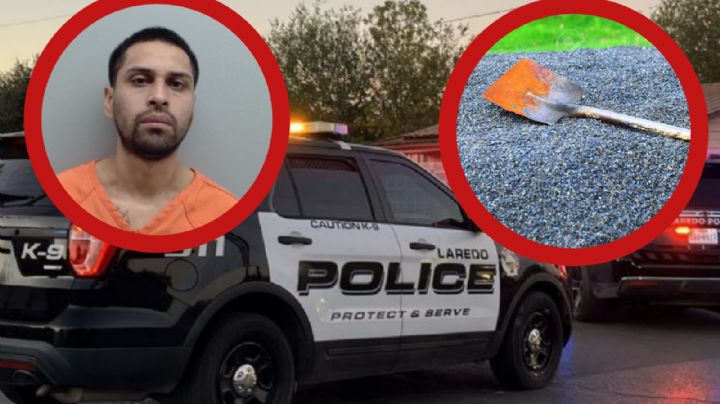 Policía arresta a hombre que agarró a palazos a sujeto y le abrió la cabeza en Laredo