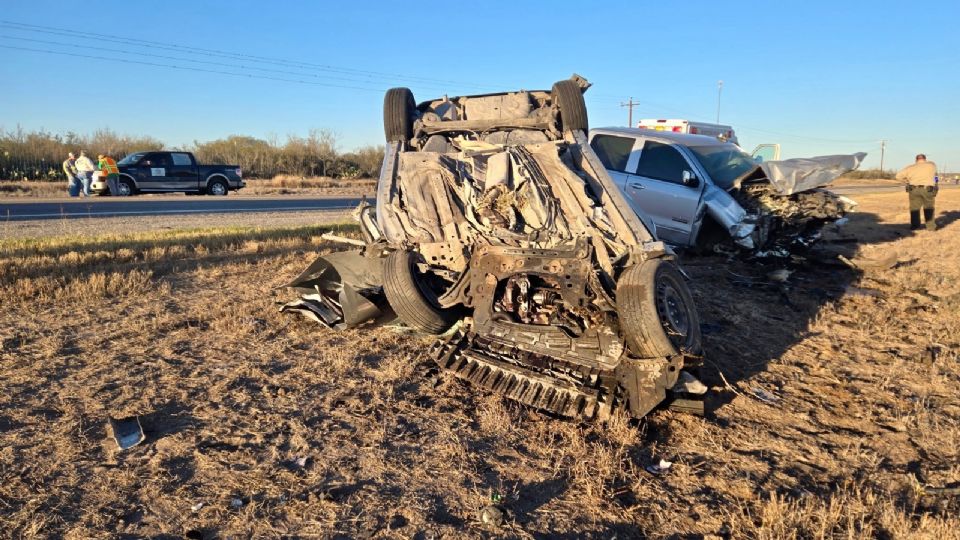 Fatal accidente en Laredo.