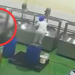 Accidente laboral cobra la vida de una mujer; cámara de seguridad graba el momento de su muerte | VIDEO