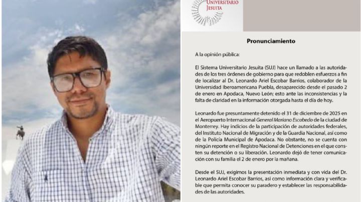 'Esta gente es de lo peor': revelan último mensaje de profesor colombiano desaparecido en NL
