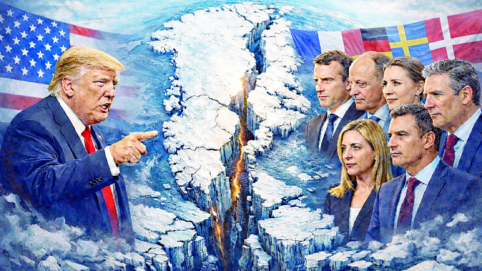 El mundo vive tensión por la ambición de Trump.